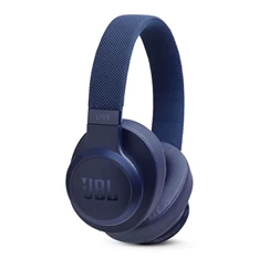 JBL LIVE 500 Bluetooth mikrofonos kék fejhallgató