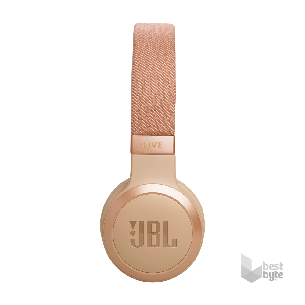 JBL Live 670 NC Bluetooth homok zajszűrős fejhallgató