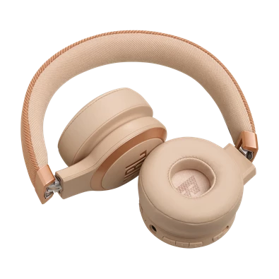 JBL Live 670 NC Bluetooth homok zajszűrős fejhallgató