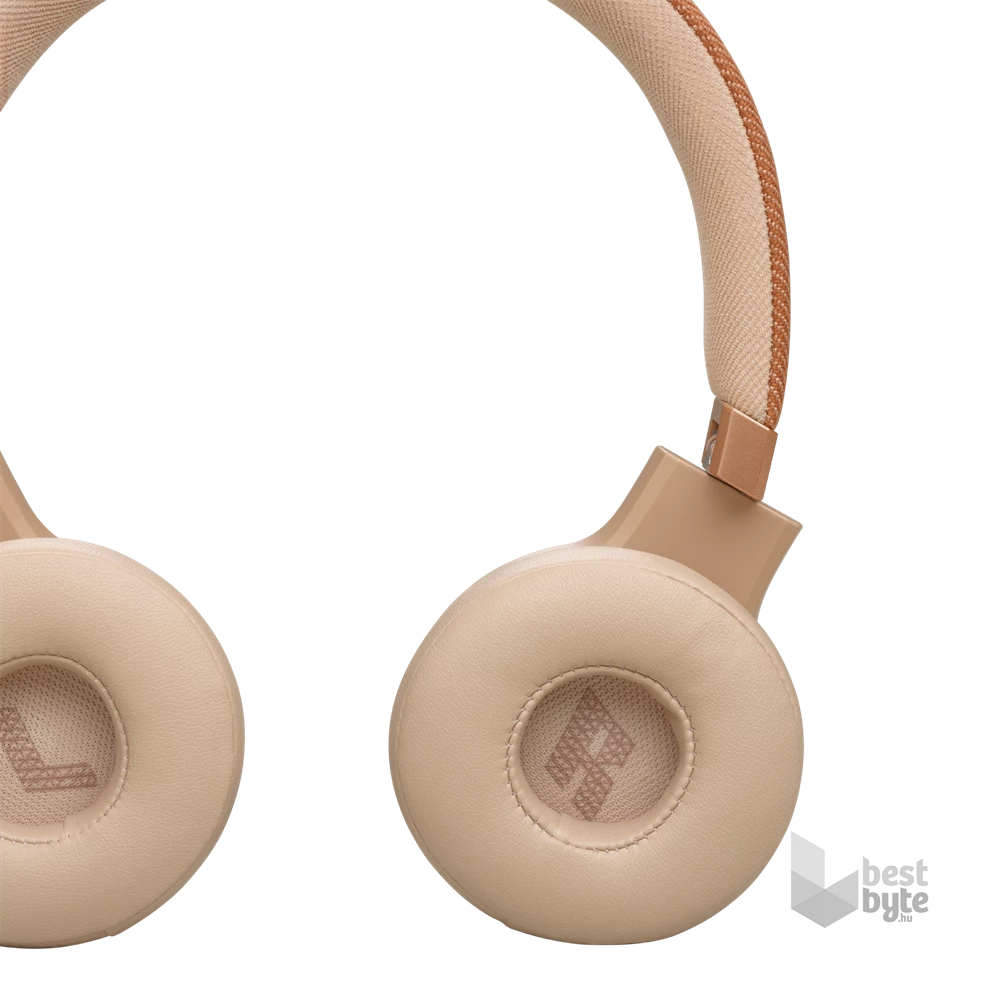JBL Live 670 NC Bluetooth homok zajszűrős fejhallgató