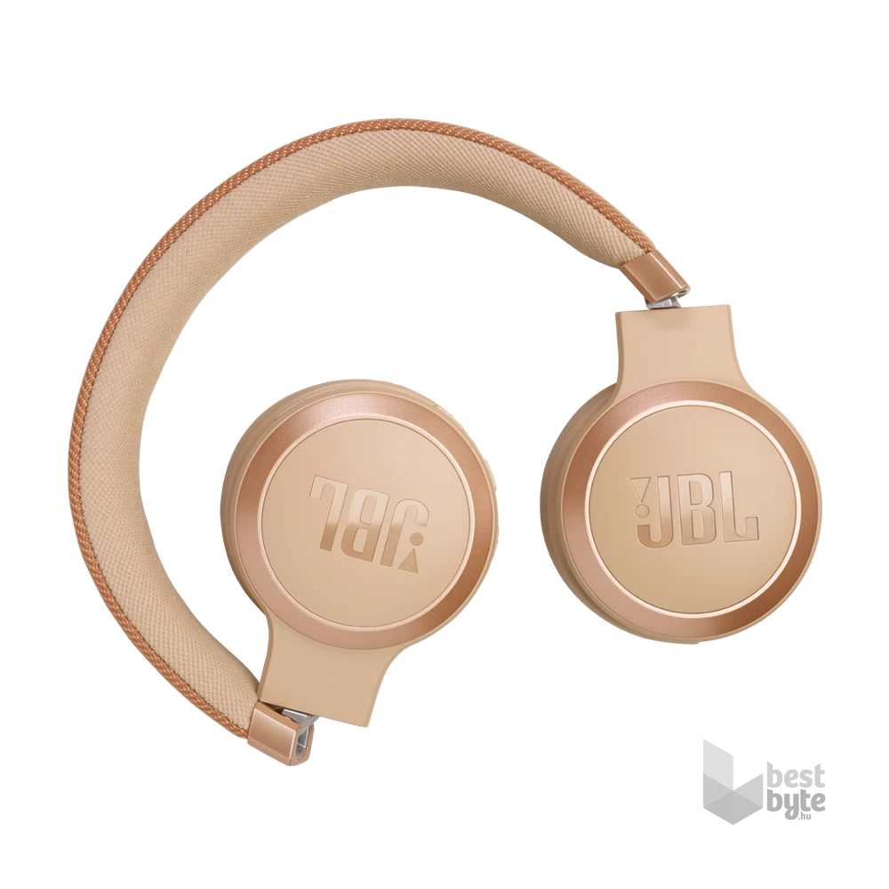 JBL Live 670 NC Bluetooth homok zajszűrős fejhallgató