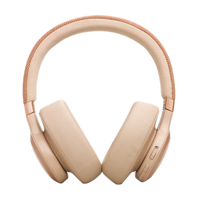 JBL Live 770 NC Bluetooth homok zajszűrős fejhallgató