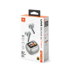 JBL Live Beam 3 True Wireless Bluetooth zajszűrős ezüst fülhallgató