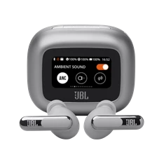 JBL Live Beam 3 True Wireless Bluetooth zajszűrős ezüst fülhallgató