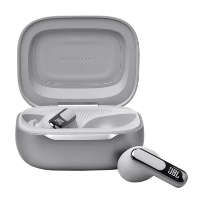 JBL Live Beam 3 True Wireless Bluetooth zajszűrős ezüst fülhallgató