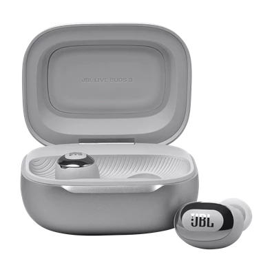 JBL Live Buds 3 True Wireless Bluetooth zajszűrős ezüst fülhallgató