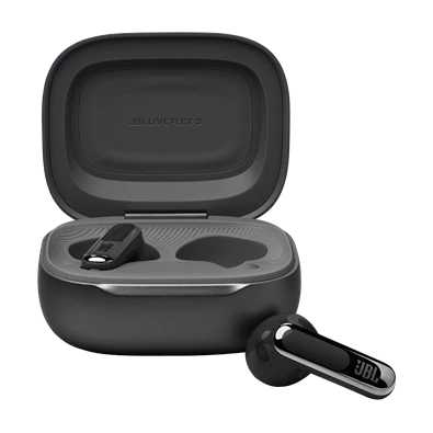 JBL Live Flex 3 True Wireless Bluetooth zajszűrős fekete fülhallgató