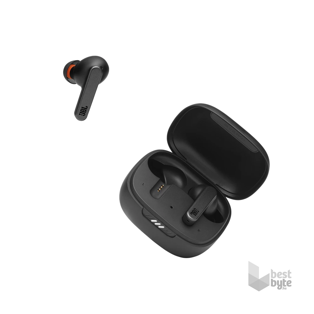 JBL Live PRO+ True Wireless Bluetooth aktív zajcsökkentős fekete fülhallgató