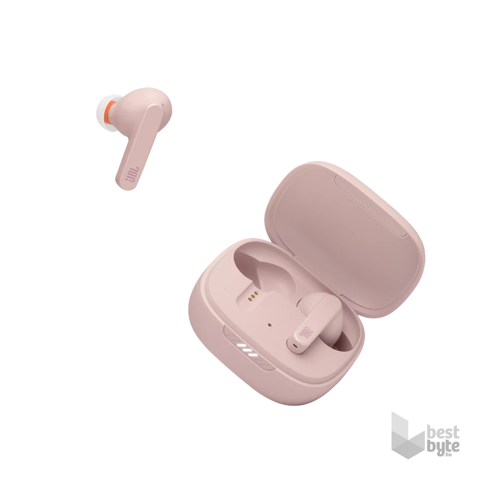 JBL Live PRO+ True Wireless Bluetooth aktív zajcsökkentős rózsaszín fülhallgató