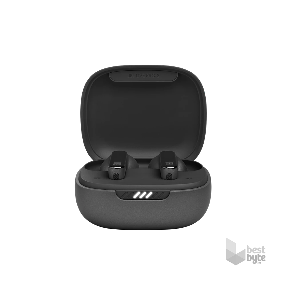 JBL Live Pro2 True Wireless Bluetooth fekete zajszűrős fülhallgató