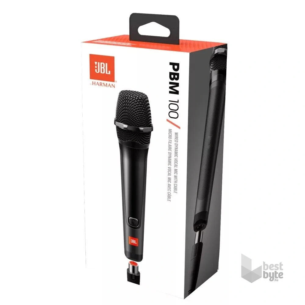 JBL PBM100 BLK PartyBox fekete mikrofon