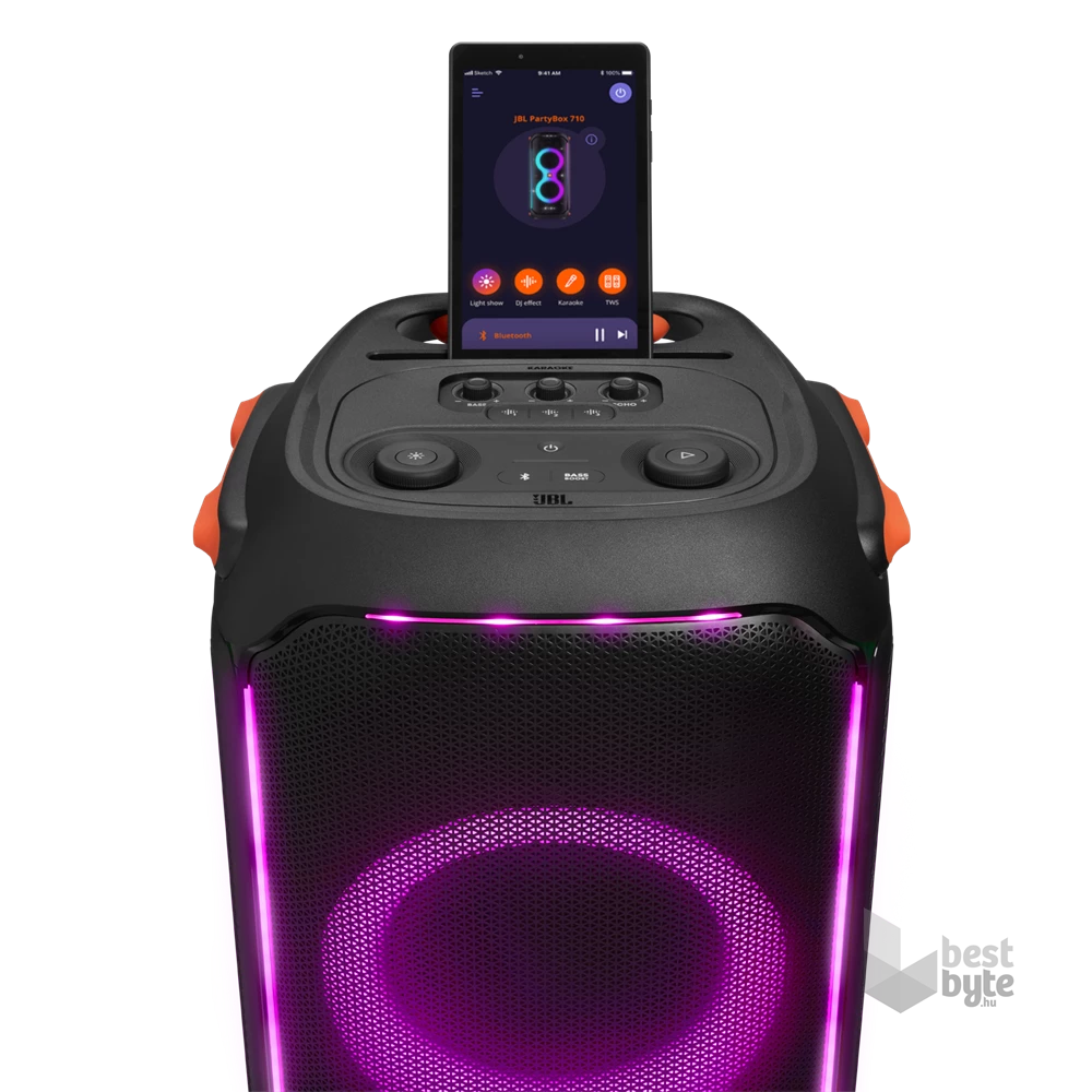 JBL PartyBox 710 Bluetooth fekete party hangszóró