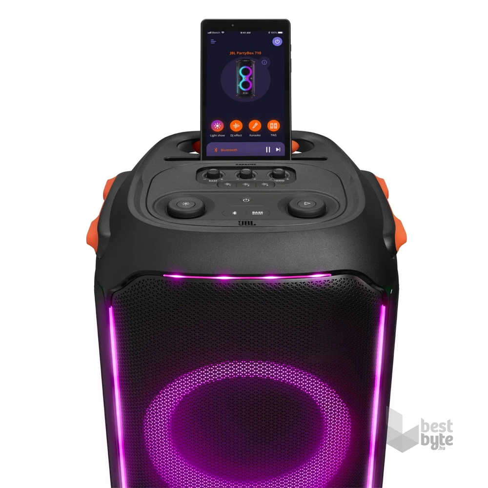 JBL PartyBox 710 Bluetooth fekete party hangszóró (Újszerű)