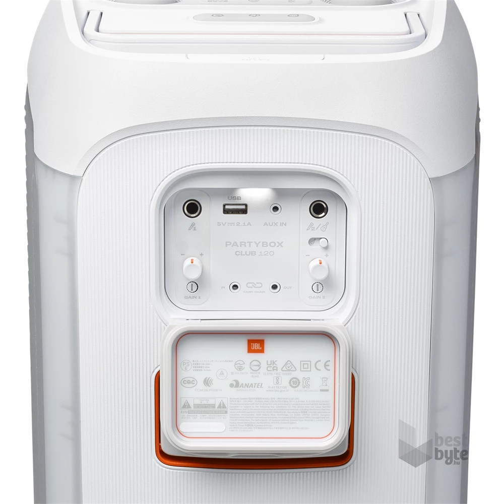 JBL Partybox Club 120 fehér Bluetooth partybox