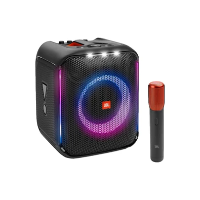 JBL Partybox Encore fekete Bluetooth hangszóró vezeték nélküli mikrofonnal