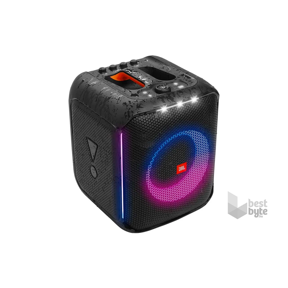 JBL Partybox Encore fekete Bluetooth hangszóró vezeték nélküli mikrofonnal