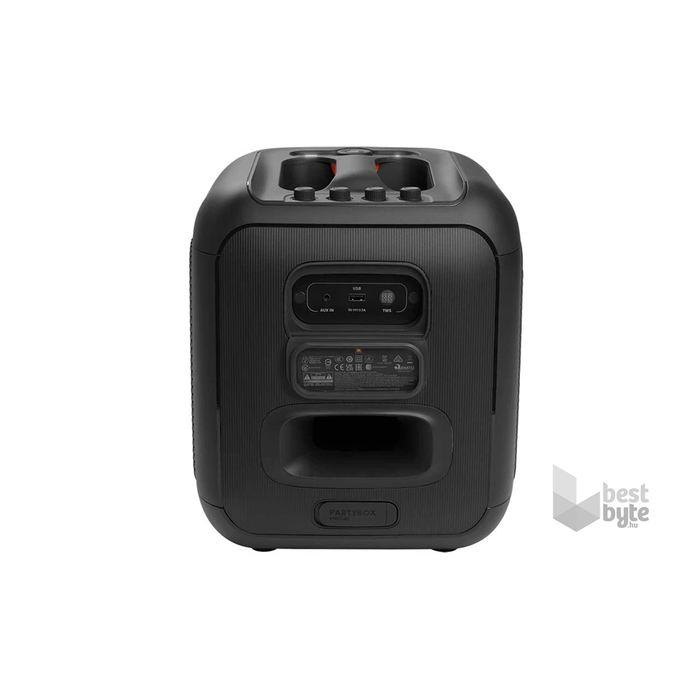 JBL Partybox Encore fekete Bluetooth hangszóró vezeték nélküli mikrofonnal