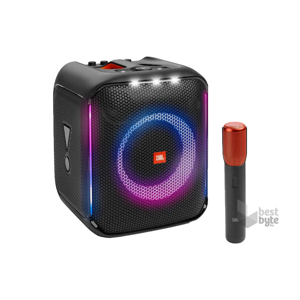 JBL Partybox Encore fekete Bluetooth hangszóró vezeték nélküli mikrofonnal