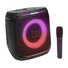 JBL Partybox Encore 2 fekete Bluetooth hangszóró vezeték nélküli mikrofonnal