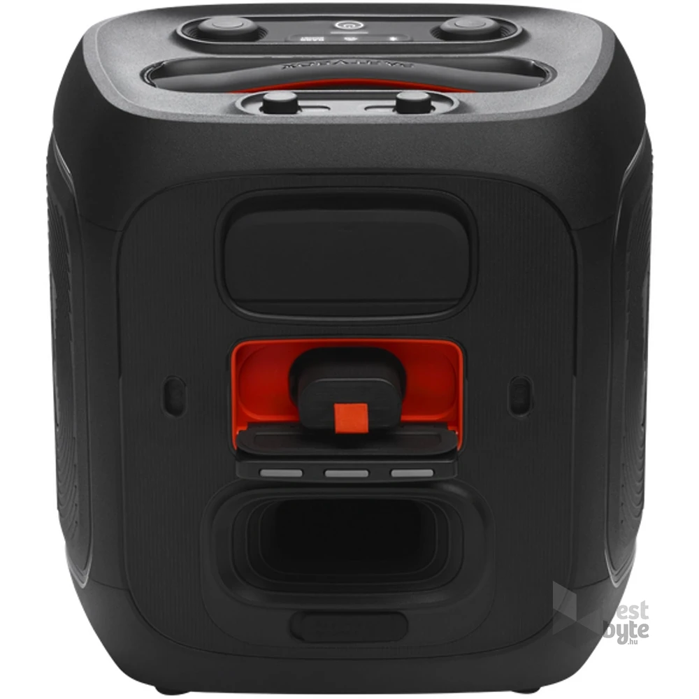 JBL Partybox Encore 2 fekete Bluetooth hangszóró vezeték nélküli mikrofonnal