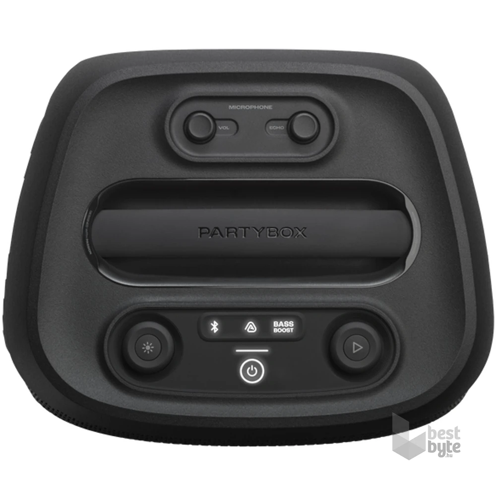 JBL Partybox Encore 2 fekete Bluetooth hangszóró vezeték nélküli mikrofonnal