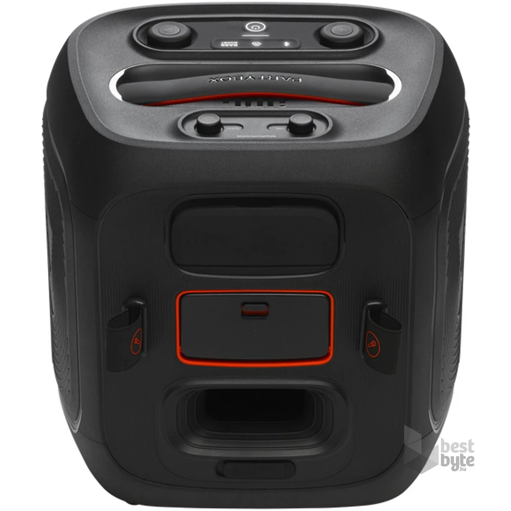 JBL Partybox Encore 2 fekete Bluetooth hangszóró vezeték nélküli mikrofonnal