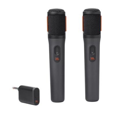 JBL Partybox vezeték nélküli fekete mikrofon (2db)
