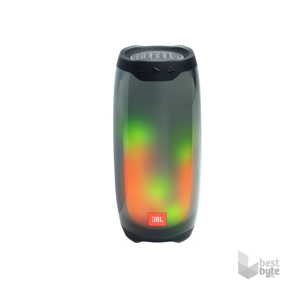 JBL Pulse 4 fekete vízálló LED-es Bluetooth hangszóró