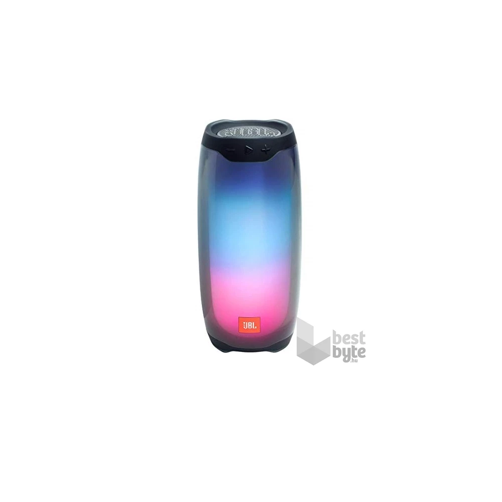 JBL Pulse 4 fekete vízálló LED-es Bluetooth hangszóró