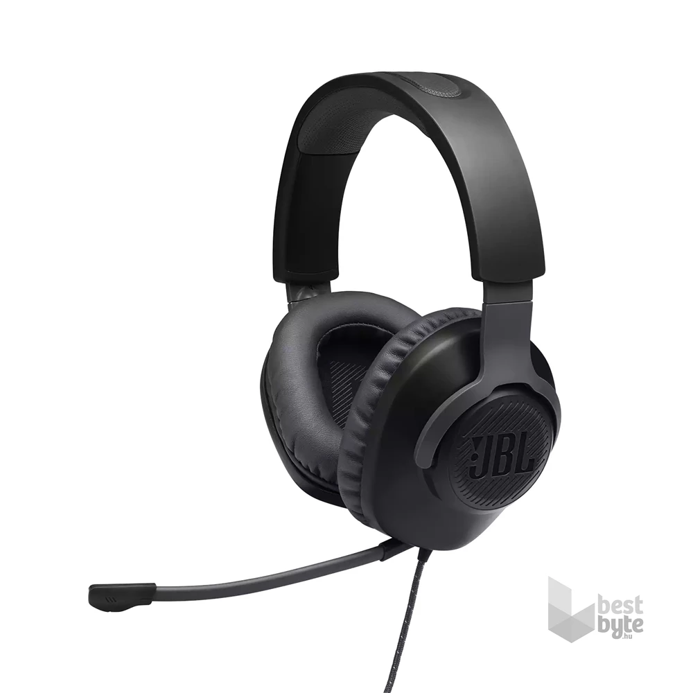 JBL Quantum 100 fekete gamer headset