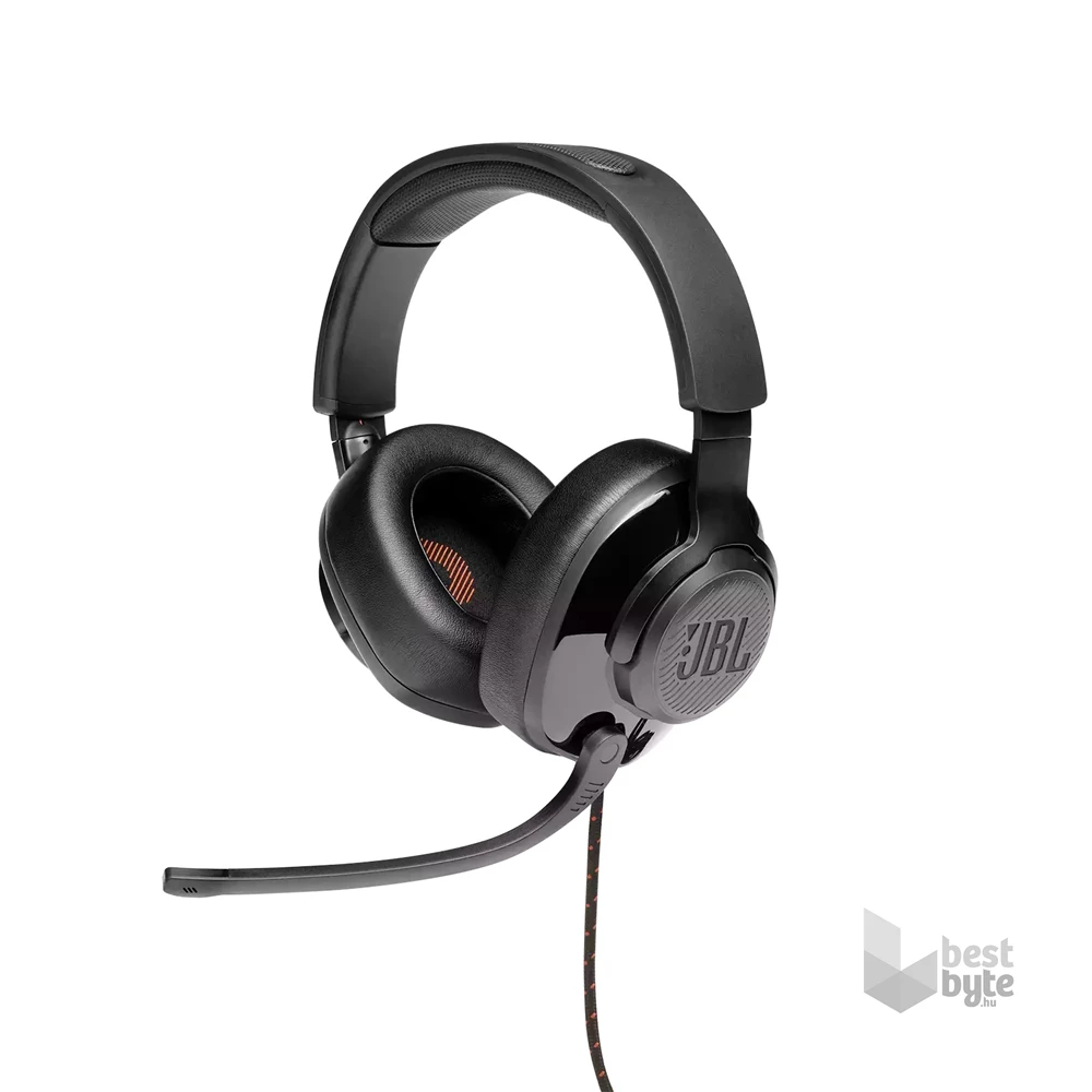 JBL Quantum 200 fekete gamer headset
