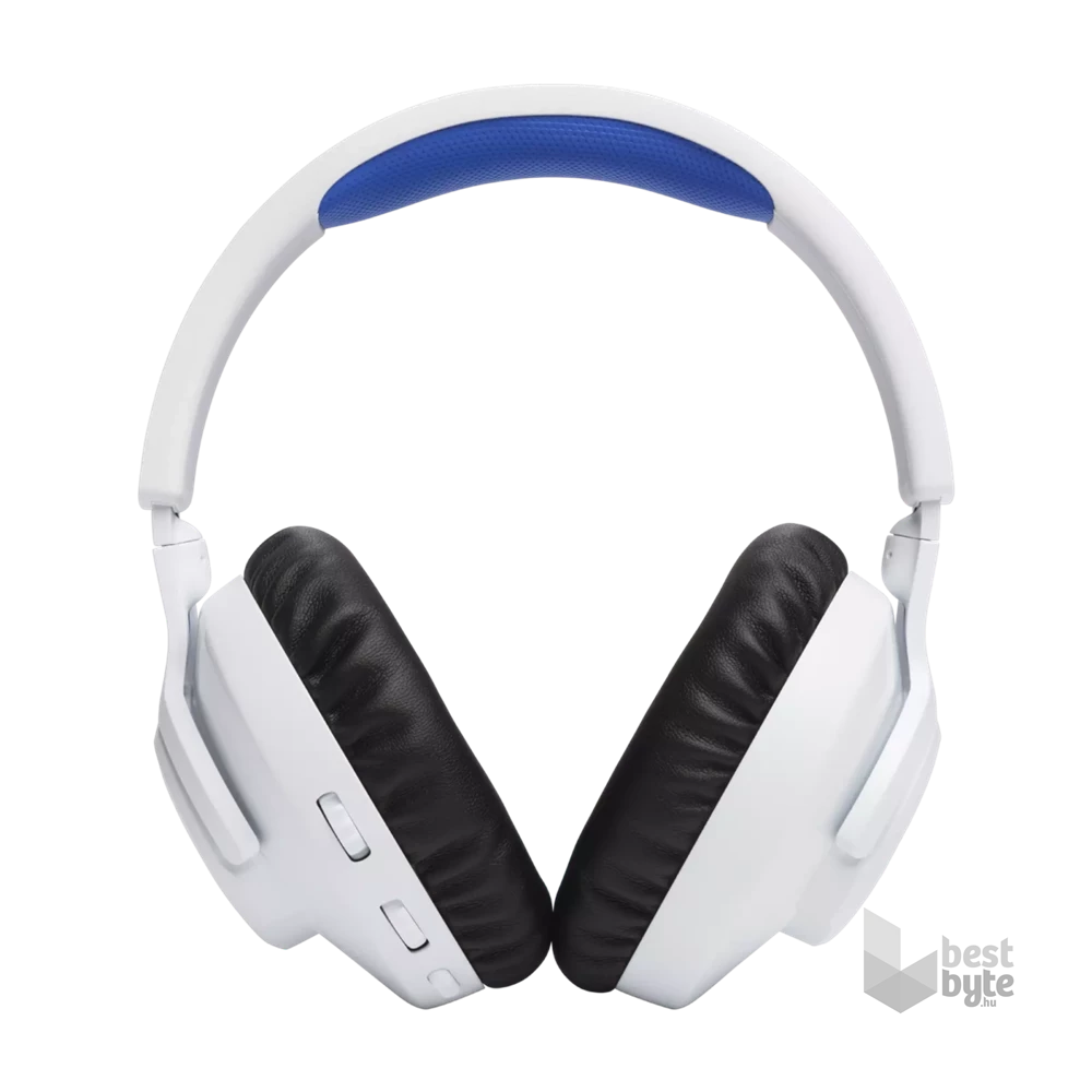 JBL Quantum 360 vezeték nélküli fehér/kék gamer headset