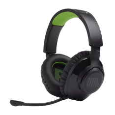 JBL Quantum 360 vezeték nélküli fekete/zöld gamer headset
