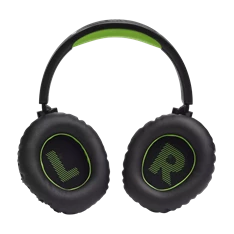 JBL Quantum 360 vezeték nélküli fekete/zöld gamer headset