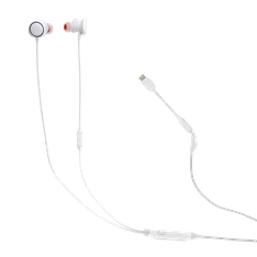 JBL Quantum 50 C vezetékes fehér gamer USB-C fülhallgató