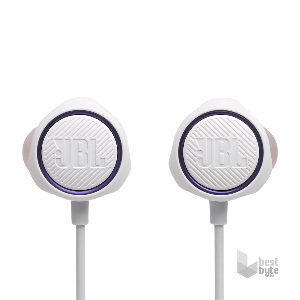 JBL Quantum 50 C vezetékes fehér gamer USB-C fülhallgató