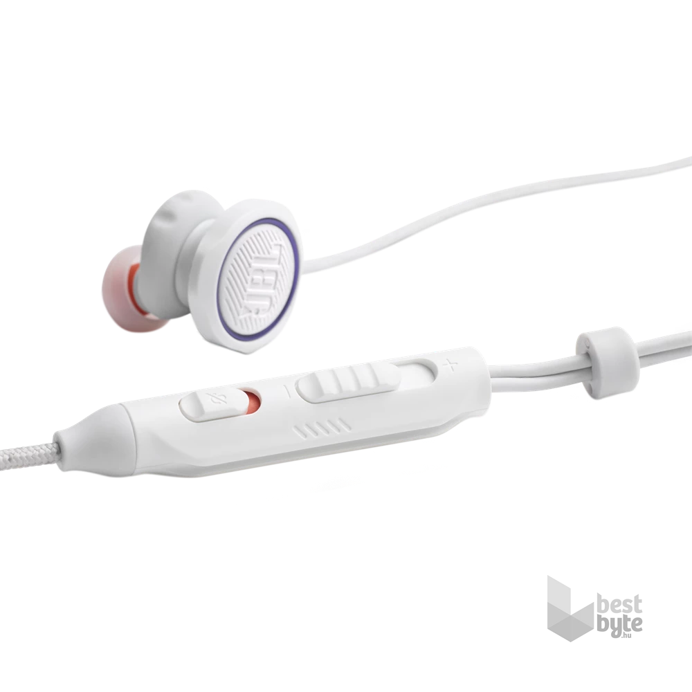 JBL Quantum 50 C vezetékes fehér gamer USB-C fülhallgató