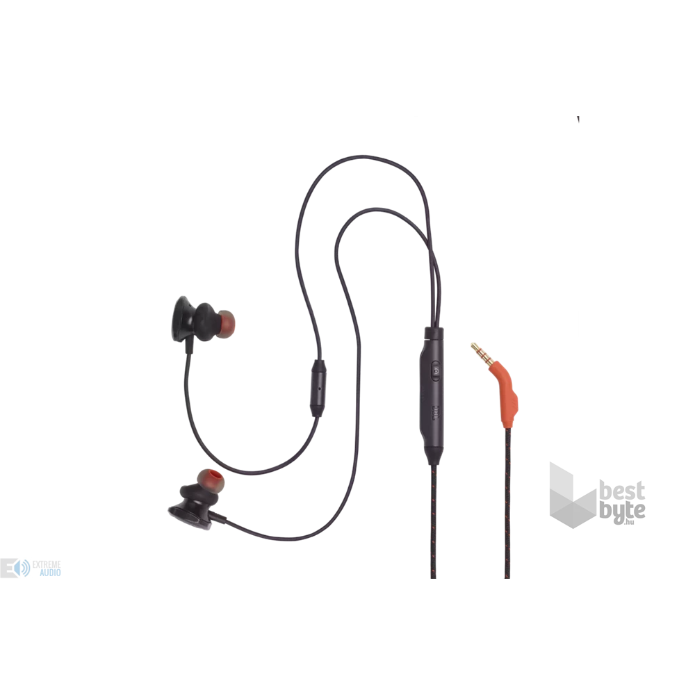 JBL Quantum 50 mikrofonos fekete gamer fülhallgató