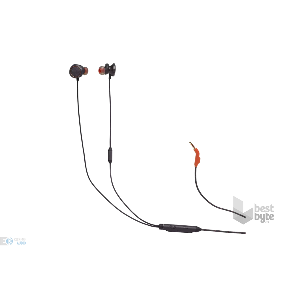 JBL Quantum 50 mikrofonos fekete gamer fülhallgató