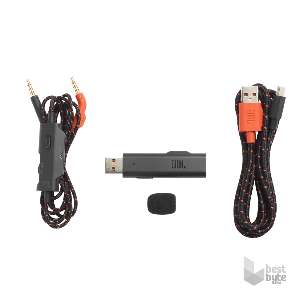 JBL Quantum 600 vezeték nélküli fekete gamer headset
