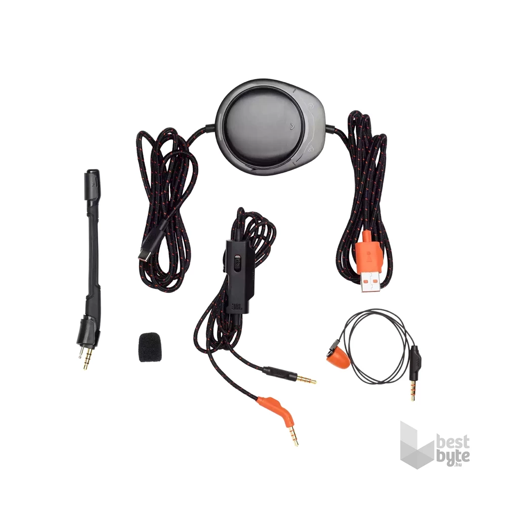 JBL Quantum One fekete gamer headset