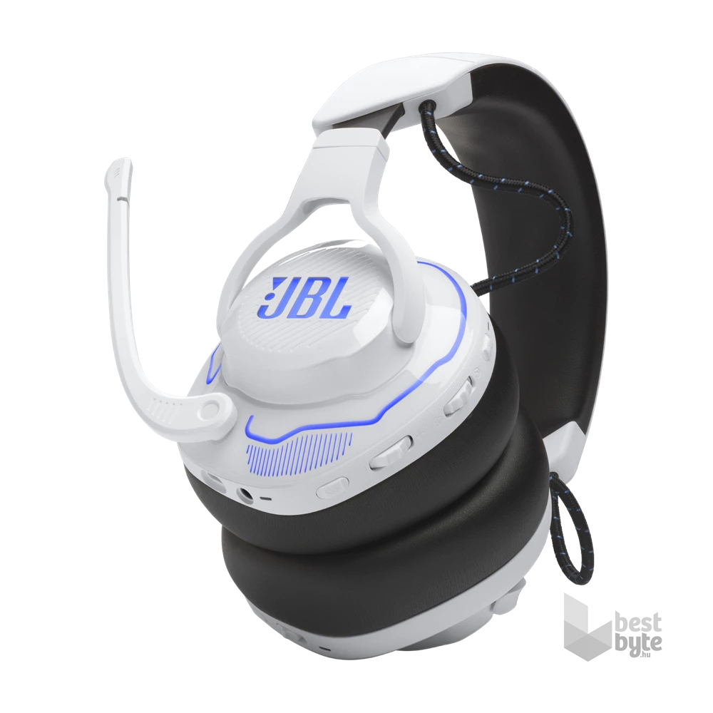 JBL Quantum P 910 WL vezeték nélküli fehér-kék gamer headset