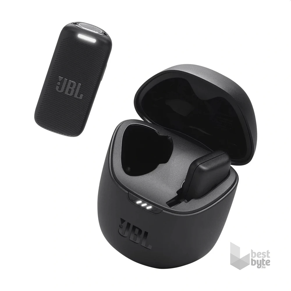 JBL Quantum Stream Lightning vezeték nélküli fekete streaming mikrofon