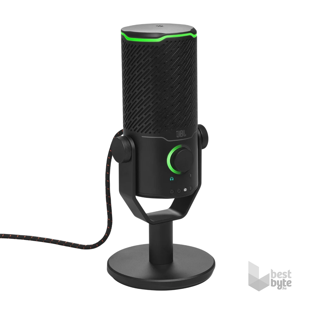 JBL Quantum Stream Studio USB fekete streaming mikrofon