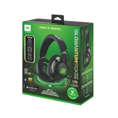 JBL Quantum X 910 WL vezeték nélküli fekete-zöld gamer headset