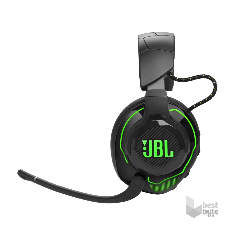 JBL Quantum X 910 WL vezeték nélküli fekete-zöld gamer headset