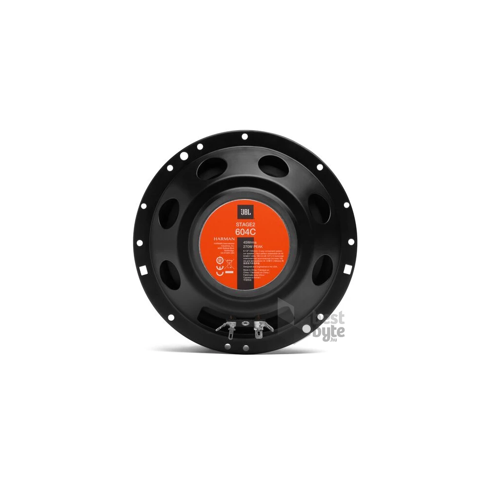 JBL STAGE2 604C 16,5cm-es 2 utas komponens hangszóró szett