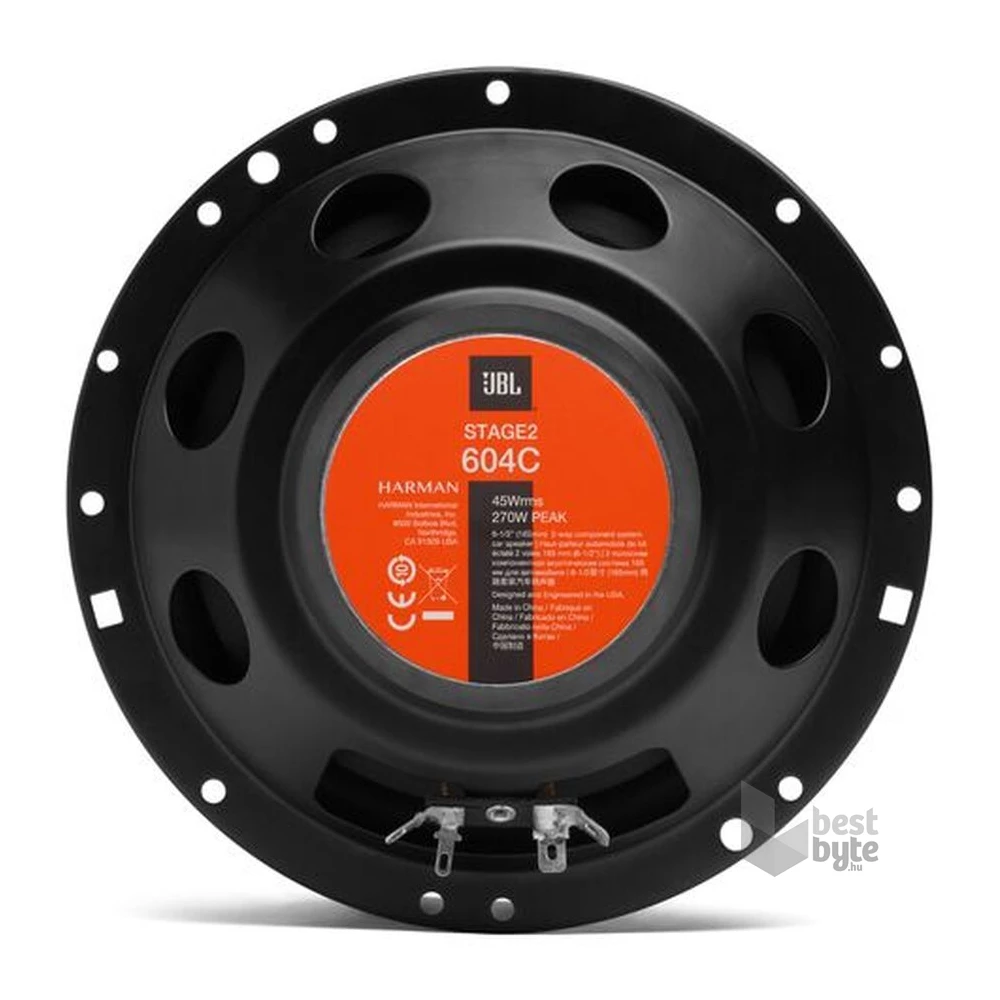 JBL STAGE2 604C 16,5cm-es 2 utas komponens hangszóró szett