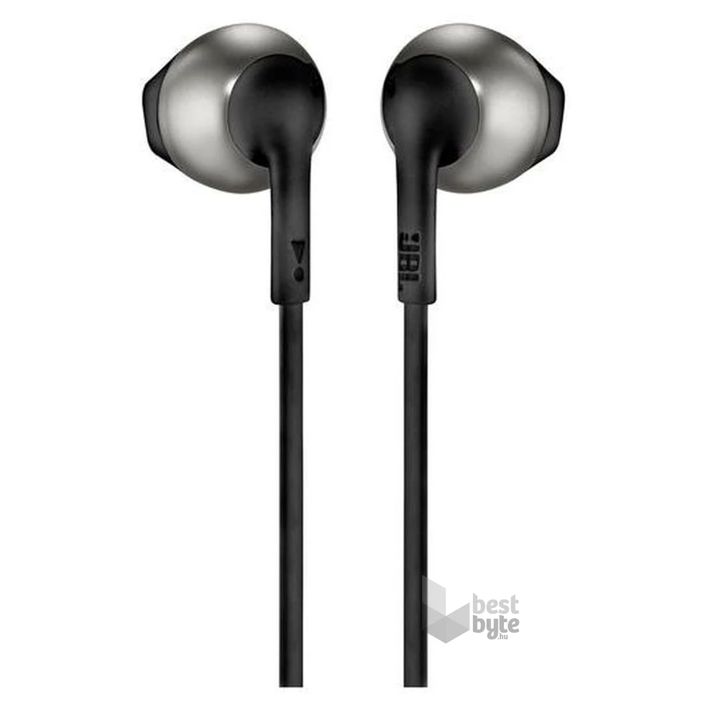 JBL T205BLK mikrofonos fekete fülhallgató