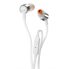 JBL T210GRYE szürke mikrofonos fülhallgató